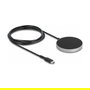 DeLOCK Cargador Inalámbrico Inductivo de 15W, Almohadilla de Carga Rápida 5W/7.5W/10W/15W para Smartphone y Reloj, Cable USB 1.5m, Negro