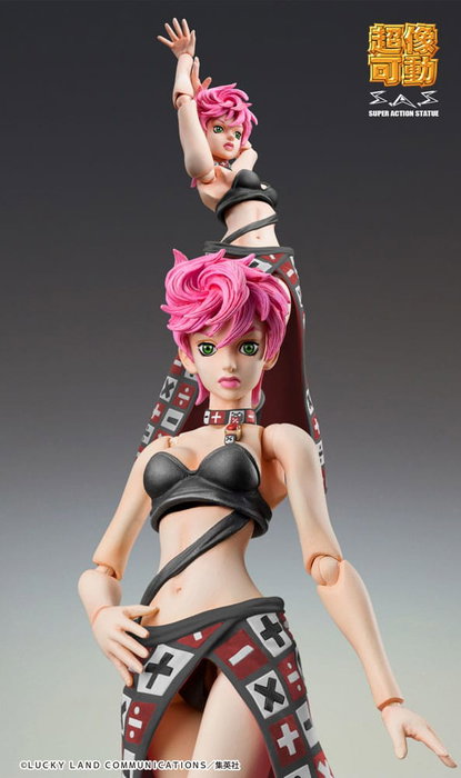 JoJo's Bizarre Adventure Part 5 Figura Super Action Chozokado Trish Una Black Ver. 15 cm JoJo's Bizarre Adventure Part 5 Figura Super Action Chozokado Trish Una Black Ver. 15 cm