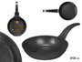 KINVARA Sartén de Aluminio Antiadherente de 22 cm, Negro