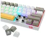 Redragon Draconic Pro K530 RGB Yellow Teclado Mecánico Inalámbrico 61 Teclas Layout Polaco