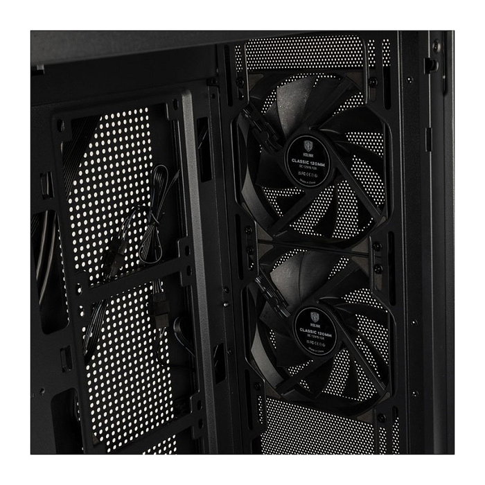 Kolink Unity Meshbay Performance Midi-Tower Mesh - schwarz