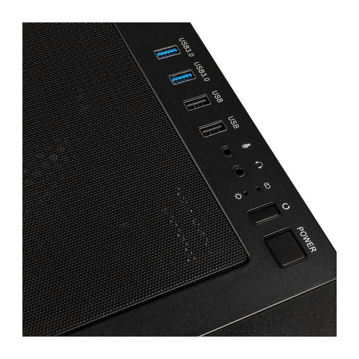 Kolink Unity Meshbay Performance Midi-Tower Mesh - schwarz