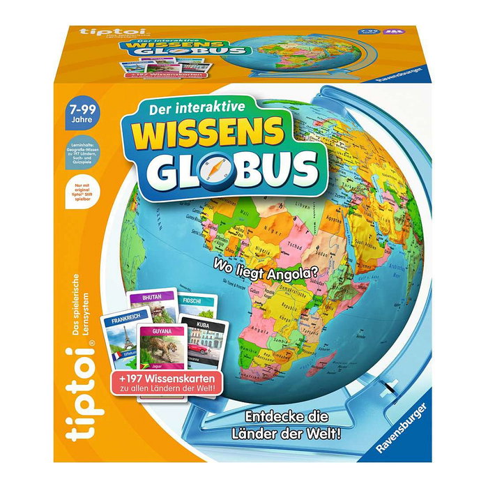 Ravensburger tiptoi Der interaktive Wissens-Globus Ravensburger tiptoi Der interaktive Wissens-Globus