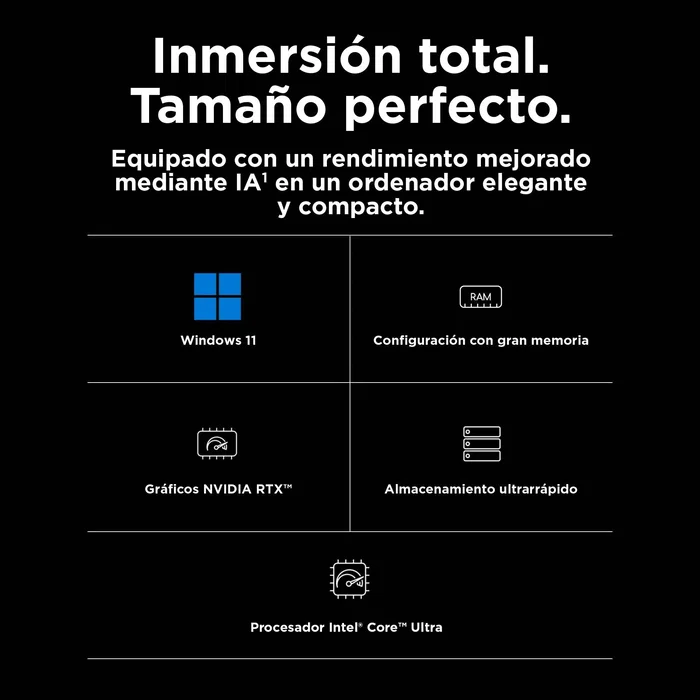 HP ZBook Studio G11 con Intel Core Ultra 7, 32 GB RAM, 1 TB SSD y NVIDIA RTX 1000 Ada