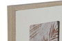 DKD Home Decor Marco Multifoto MDF y Cristal Beige para 3 Fotos