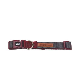 Nayeco X-TRM Doble Premium Collar Gris-Granate 30-40cm x 1,5cm