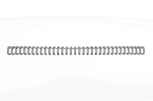 Gbc Canutillo Metálico Wire-O Nº5 7,9 mm Negro Caja de 100 Unidades