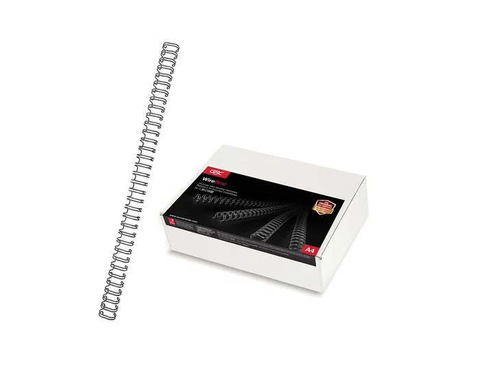 Gbc Canutillo Metálico Wire-O Nº5 7,9 mm Negro Caja de 100 Unidades Gbc Canutillo Metálico Wire-O Nº5 7,9 mm Negro Caja de 100 Unidades