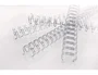 Gbc Canutillo Metálico Wire-O Nº5 7,9 mm Negro Caja de 100 Unidades