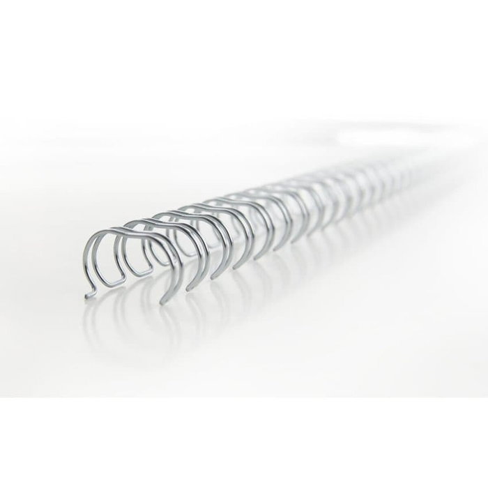 Gbc Canutillo Metálico Wire-O Nº5 7,9 mm Negro Caja de 100 Unidades