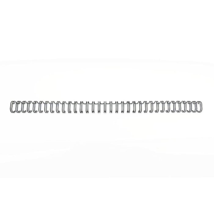 Gbc Canutillo Metálico Wire-O Nº5 7,9 mm Negro Caja de 100 Unidades