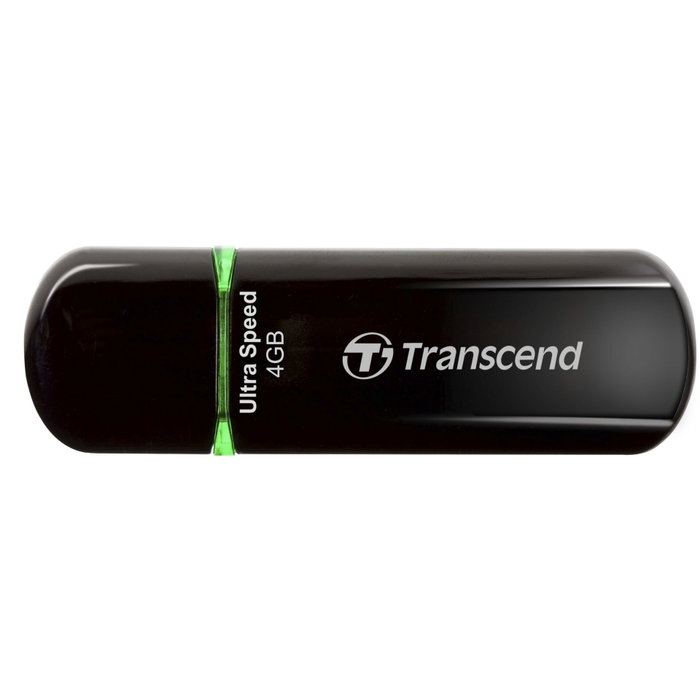 Transcend JetFlash 600 4GB Negro