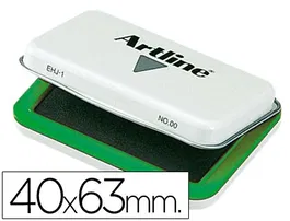 Artline Tampon nº00 Verde 40x63 mm Almohadilla para Sellos