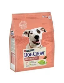 Purina Dog Chow Canine Adult Sensitive con Salmón, Alimento para Perro Adulto Sensible, 2.5 kg