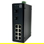 Level One Switch Gestionado L2+ IGU-1071, 8 Puertos 1GbE, 2 Puertos 2.5GbE SFP