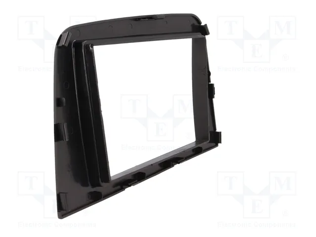 ACV Bastidor de montaje de radio 2 DIN para Seat, negro