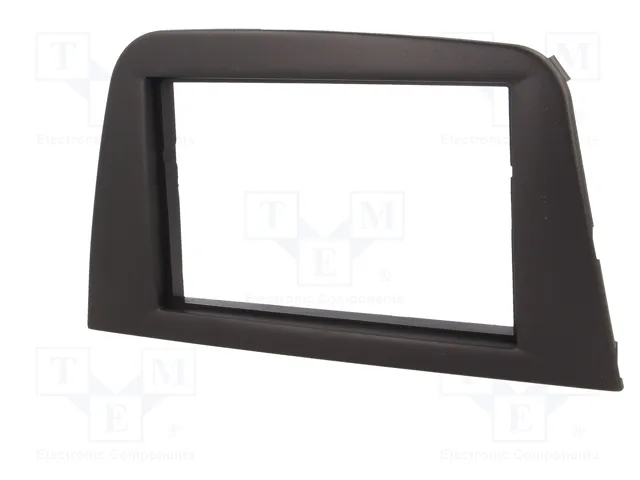 ACV Bastidor de montaje de radio 2 DIN para Seat, negro