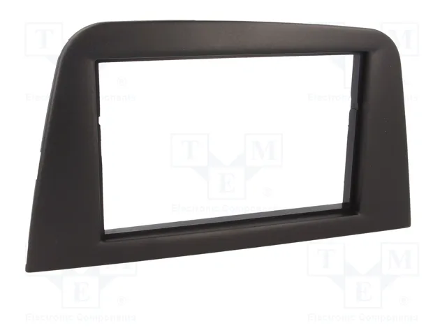 ACV Bastidor de montaje de radio 2 DIN para Seat, negro