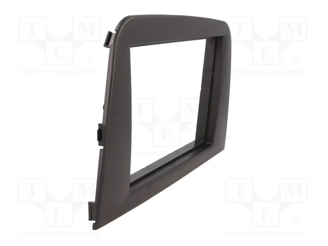 ACV Bastidor de montaje de radio 2 DIN para Seat, negro