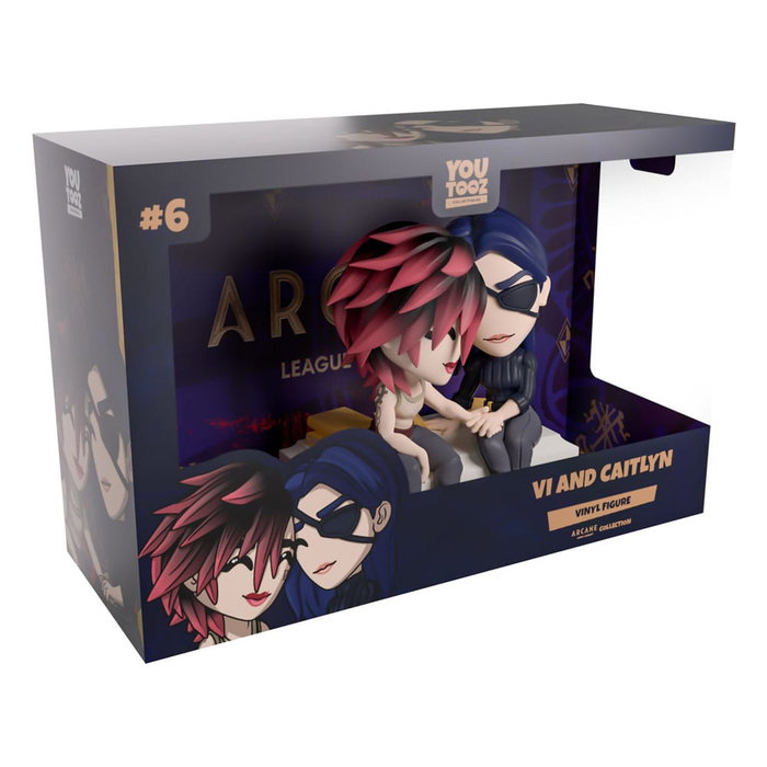 Arcane Pack de 2 Figuras Vinyl Vi & Caitlyn 11 cm