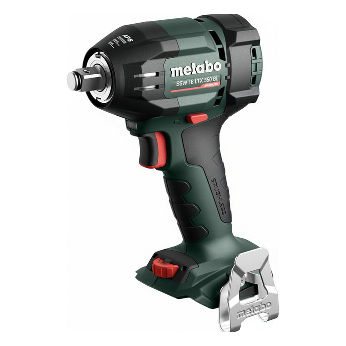 Metabo SSW 18 LTX 550 BL Atornillador de Impacto Inalámbrico Metabo SSW 18 LTX 550 BL Atornillador de Impacto Inalámbrico