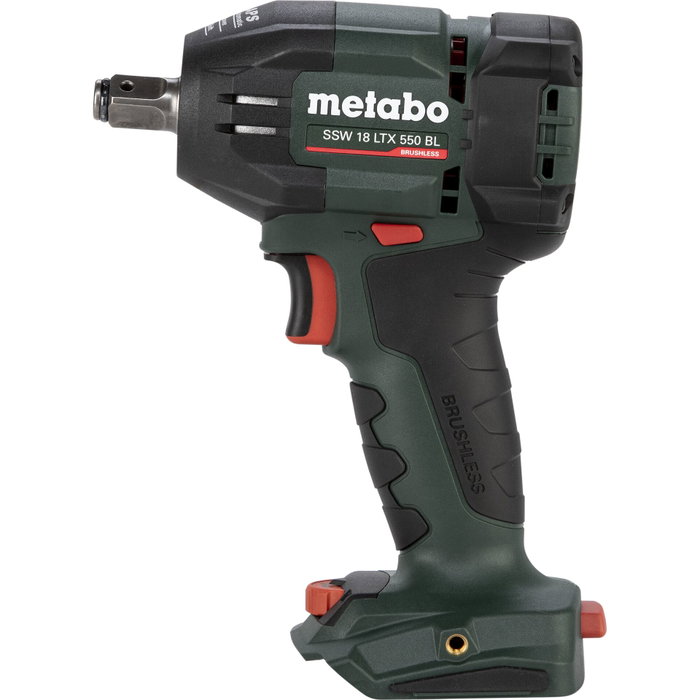 Metabo SSW 18 LTX 550 BL Atornillador de Impacto Inalámbrico Metabo SSW 18 LTX 550 BL Atornillador de Impacto Inalámbrico