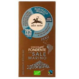 Chocolate Negro Con Sal Marina Bio