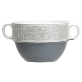 Home Deco Factory Taza Sopa 550 Ml Con 2 Asas De Cerámica