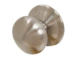 Pomo para puerta de acero inoxidable 85 mm satinado