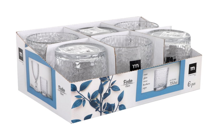 La Mediterranea Vaso Festo Claro 350cc