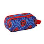 Portatodo Doble The Avengers Rojo Azul oscuro 21 x 8 x 6 cm 3D