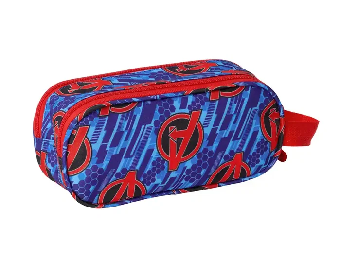 Safta Portatodo Doble 3D Avengers Marvel