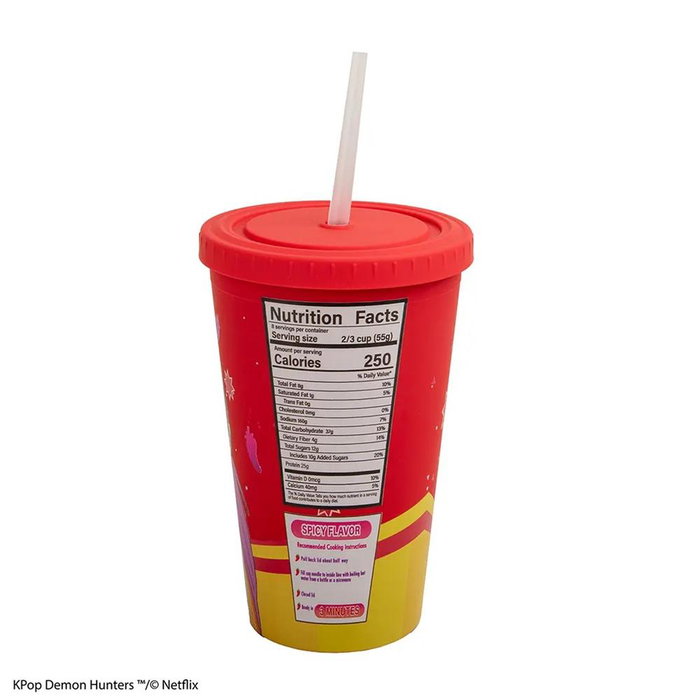 Netflix Kpop Demon Hunters Tumbler Reutilizable con Pajita - Mira Reina de las Especias, Vaso para Bebidas Frías con Tapa, Coleccionable Anime Netflix Kpop Demon Hunters Tumbler Reutilizable con Pajita - Mira Reina de las Especias, Vaso para Bebidas Frías con Tapa, Coleccionable Anime