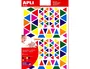 Apli Gomets de triángulos multicolor, 720 unidades