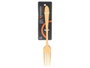 Kinvara Set de 36 Tenedores Dorados Metal (S-S410) de 19cm