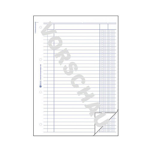 AVERY Zweckform Libro de formularios de columnas Formularbuch 450