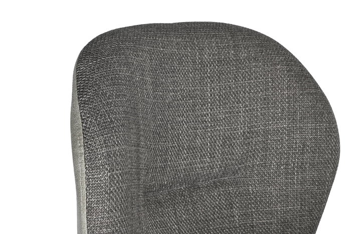 DKD Home Decor Silla Loft Gris Oscuro Gris Claro PU Metal 62 x 84 x 62 cm (2 Unidades)
