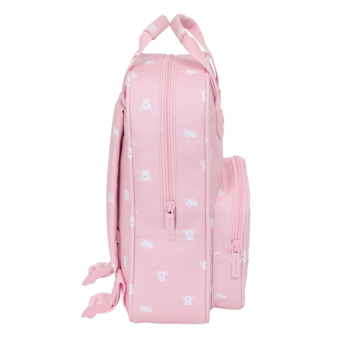 Mochila Infantil Safta Koala Rosa 20 x 28 x 8 cm