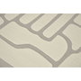 DKD Home Decor Cuadro Abstracto con Acabado de Espuma en Lino y MDF (Pack de 2)