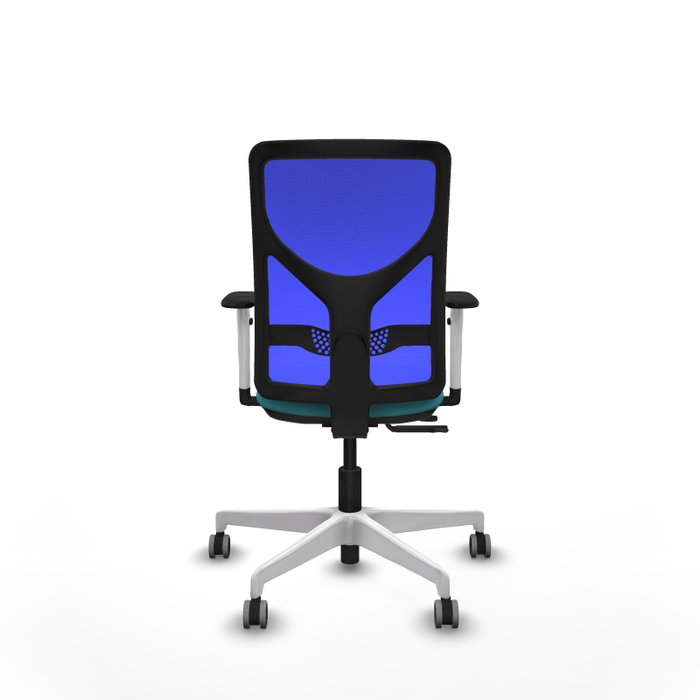 PIQUERAS Y CRESPO Silla de oficina Motilla con mecanismo Sincro/Traslack Turquesa y Azul PIQUERAS Y CRESPO Silla de oficina Motilla con mecanismo Sincro/Traslack Turquesa y Azul