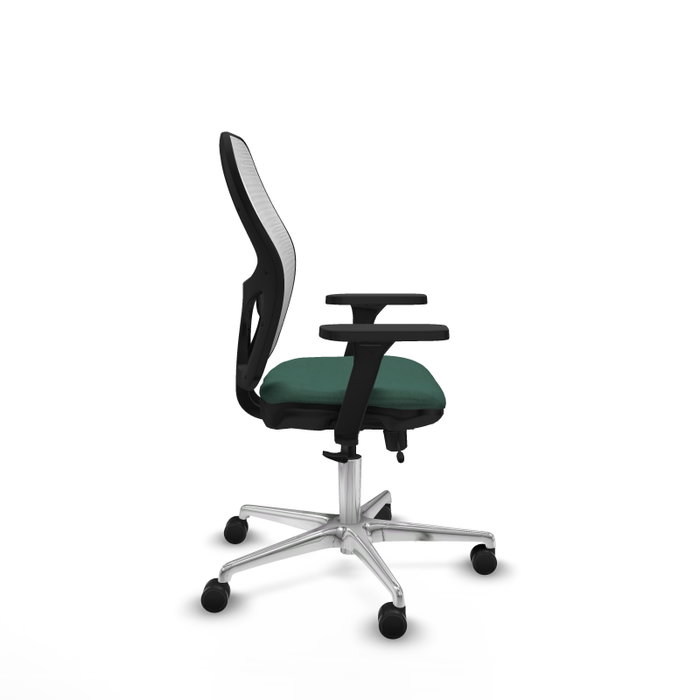 PIQUERAS Y CRESPO Silla de oficina Jorquera Verde botella y blanco PIQUERAS Y CRESPO Silla de oficina Jorquera Verde botella y blanco