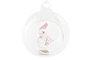 DKD Home Decor Decoración Colgante de Resina y Cristal Pack de 4 Surtidos