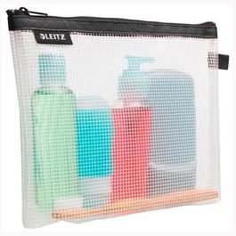 Leitz Bolsita Multiusos Lavable Cremallera 17x24 cm Fondo Extensible Negro