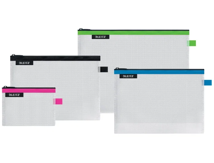 Leitz Bolsita Multiusos Lavable con Cremallera 17x24 cm Negro
