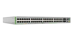Allied telesis at-gs980mx/52psm-50 switch gestionado l3 10g ethernet (100/1000/10000) energÍa sobre ethernet (poe) gris