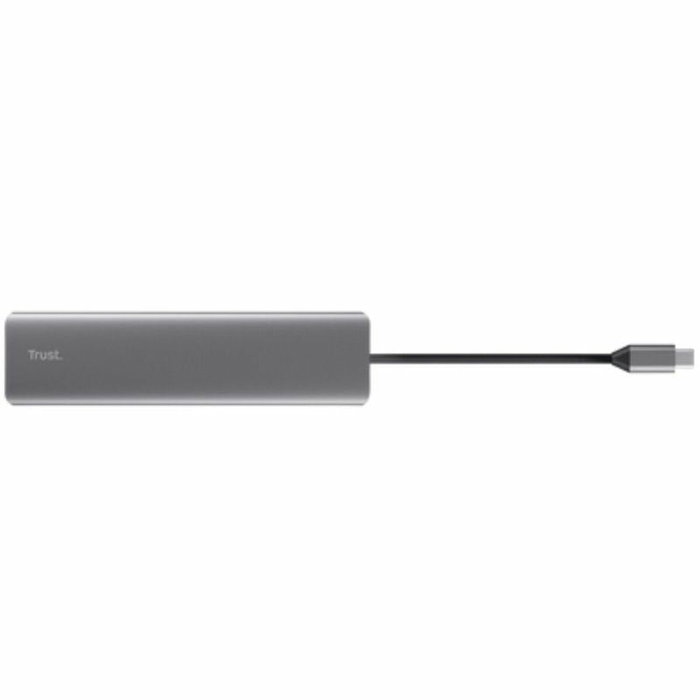 Trust Dalyx Adaptador multipuerto 7 en 1 USB-C Gris Trust Dalyx Adaptador multipuerto 7 en 1 USB-C Gris