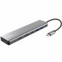 Trust Dalyx Adaptador multipuerto 7 en 1 USB-C Gris