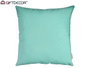 Giftdecor Funda Cojin Cremallera Turquesa 60 x 60 cm (Set de 24)