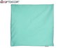 Giftdecor Funda Cojin Cremallera Turquesa 60 x 60 cm (Set de 24)