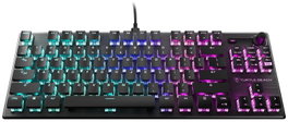 Turtle Beach Vulcan TKL AIMO Teclado Mecánico Gaming, Cableado, Retroiluminación RGB, Distribución US, Negro